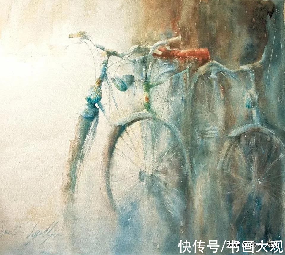 歌丽芝雅！澳大利亚当代女画家珍妮恩·歌丽芝雅水彩画作品专辑