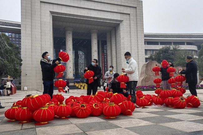 迎新春@大足区人民医院：张灯结彩迎新春