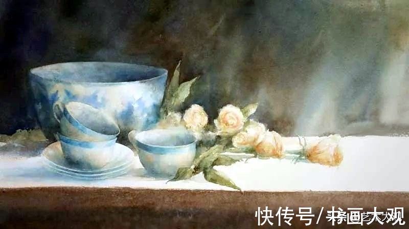 歌丽芝雅！澳大利亚当代女画家珍妮恩·歌丽芝雅水彩画作品专辑